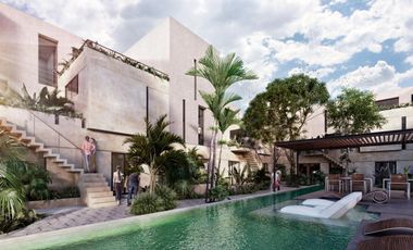 DEPARTAMENTO EN VENTA MERIDA, TEMOZON NORTE, OMH, MOD. 3 REC, LISTO.