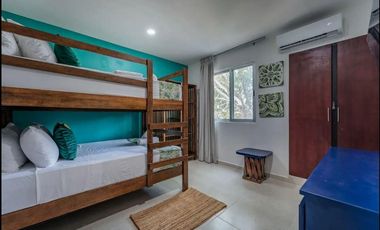 CASA EN VENTA MERIDA, PLAYA CHICXULUB, VILLA TORTUGA AMUEBLADA, LISTA.