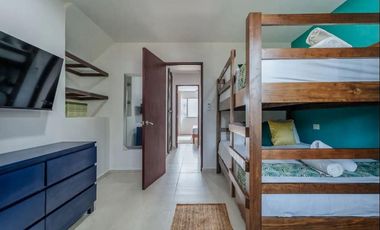 CASA EN VENTA MERIDA, PLAYA CHICXULUB, VILLA TORTUGA AMUEBLADA, LISTA.