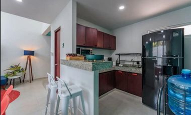 CASA EN VENTA MERIDA, PLAYA CHICXULUB, VILLA TORTUGA AMUEBLADA, LISTA.