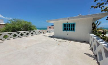 CASA EN VENTA MERIDA, PLAYA CHUBURNA PUERTO, 1 PLANTA FRENTE AL MAR, LISTA.