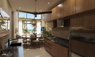 DEPARTAMENTO EN VENTA MERIDA, PLAYA TELCHAC, SEVENNA, MOD. CARACOL, AGO 2025.