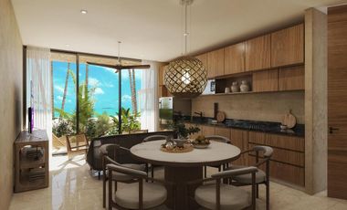 DEPARTAMENTO EN VENTA MERIDA, PLAYA TELCHAC, SEVENNA, MOD. CARACOL, AGO 2025.