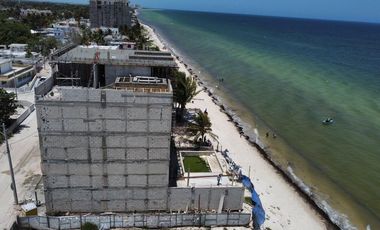 DEPARTAMENTO EN VENTA MERIDA, PLAYA TELCHAC, SEVENNA, MOD. CARACOL, AGO 2025.