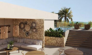 DEPARTAMENTO EN VENTA MERIDA, PLAYA TELCHAC, SEVENNA, MOD. CARACOL, AGO 2025.