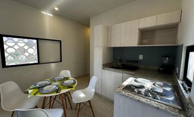 DEPARTAMENTO EN VENTA MERIDA, TEMOZON NORTE, AVANTIA, MOD. 1 REC, LISTO.