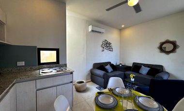 DEPARTAMENTO EN VENTA MERIDA, TEMOZON NORTE, AVANTIA, MOD. 1 REC, LISTO.