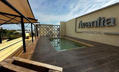 DEPARTAMENTO EN VENTA MERIDA, TEMOZON NORTE, AVANTIA, MOD. 1 REC, LISTO.