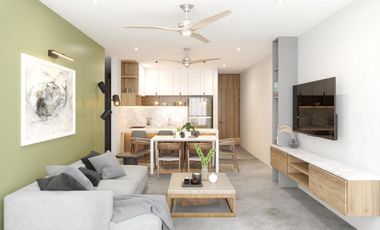 DEPARTAMENTO EN VENTA MERIDA, CHOLUL, DISTRITO LAHUN, MOD. 3 REC, NOV 2026.