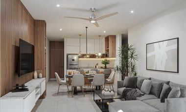 DEPARTAMENTO EN VENTA MERIDA, CHOLUL, DISTRITO LAHUN, MOD. 3 REC, NOV 2026.