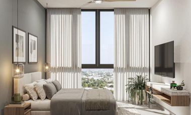 DEPARTAMENTO EN VENTA MERIDA, CHOLUL, DISTRITO LAHUN, MOD. 3 REC, NOV 2026.