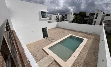 CASA EN VENTA MERIDA, SAN DIEGO CUTZ, MODELO 3, ENTREGA INMEDIATA.