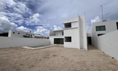 CASA EN VENTA MERIDA, SAN DIEGO CUTZ, MODELO 3, ENTREGA INMEDIATA.