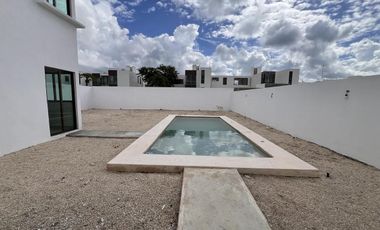 CASA EN VENTA MERIDA, SAN DIEGO CUTZ, MODELO 3, ENTREGA INMEDIATA.