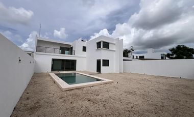 CASA EN VENTA MERIDA, SAN DIEGO CUTZ, MODELO 3, ENTREGA INMEDIATA.