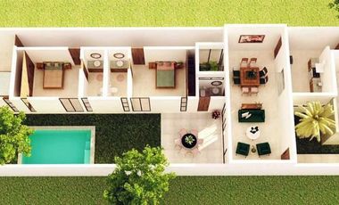 CASA EN VENTA MERIDA, CONKAL 1 PLANTA, ENTREGA INMEDIATA.