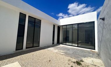 CASA EN VENTA MERIDA, CONKAL 1 PLANTA, ENTREGA INMEDIATA.