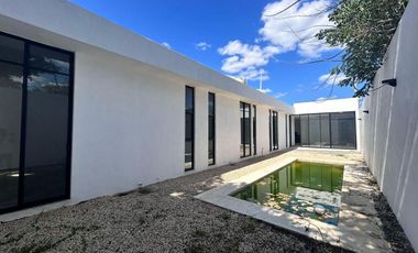 CASA EN VENTA MERIDA, CONKAL 1 PLANTA, ENTREGA INMEDIATA.