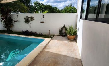 CASA EN VENTA MERIDA, CONKAL, PRIVADA ALEZA, ENTREGA INMEDIATA.