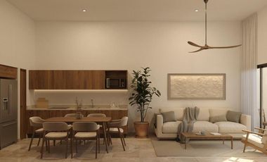 DEPARTAMENTO EN VENTA MERIDA, CONKAL, PIONERA, MOD. 2 REC, MARZO 2027.