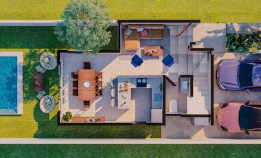 CASA EN VENTA MERIDA, TIXCACAL, PRIVADA SOLANA, MODELO ALBOR,  A 2 MESES.