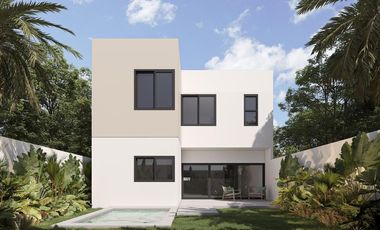 CASA EN VENTA MERIDA, BACA, PRIVADA SAKCHE, MODELO B, A 12 MESES.