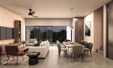 CASA EN VENTA MERIDA, BACA, PRIVADA SAKCHE, MODELO B, A 12 MESES.