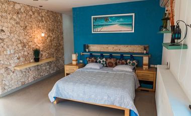 CASA EN VENTA MERIDA, PLAYA SISAL A 150 MTS DEL MAR, AMUEBLADA, LISTA.