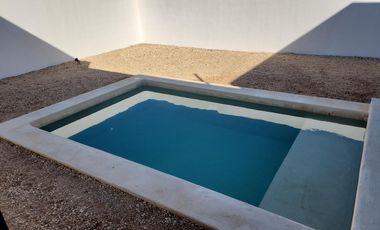 CASA EN VENTA MERIDA, CONKAL, PRIVADA SILVESTA RESIDENCIAL,MOD. 1 PLANTA, LISTA