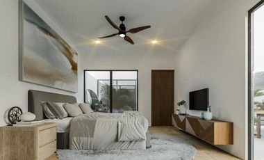 CASA EN VENTA MERIDA, CONKAL, PRIVADA SILVESTA RESIDENCIAL,MOD. 1 PLANTA, LISTA