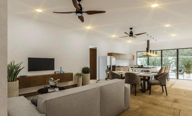 CASA EN VENTA MERIDA, CONKAL, PRIVADA SILVESTA RESIDENCIAL,MOD. 1 PLANTA, LISTA