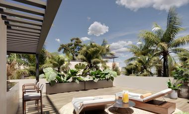 DEPARTAMENTO EN VENTA MERIDA, PLAYA CHICXULUB, AWAH, FRENTE AL MAR, JUN 27.