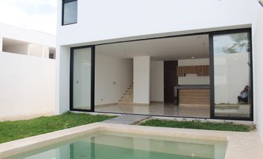CASA EN VENTA MERIDA, CONKAL, PRIV YAAX BEH, MOD PREMIUM PLUS, LISTO.
