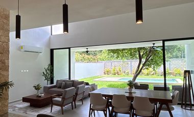 CASA EN VENTA MERIDA, PRIVADA ROCIO COUNTRY LIVING, MOD. 301, LISTA.