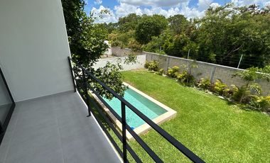 CASA EN VENTA MERIDA, PRIVADA ROCIO COUNTRY LIVING, MOD. 301, LISTA.