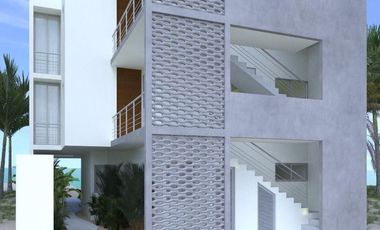 DEPTO EN VENTA MERIDA, PLAYA SAN BENITO, OCEAN 26, MOD C, 2DA FILA, LISTO.