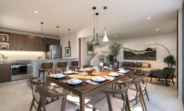 CASA EN VENTA MERIDA, CONKAL, PRIVADA SENDA REAL, MOD MADRID, DIC 2025.