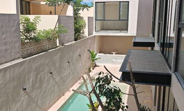 DEPARTAMENTO EN VENTA MERIDA, TEMOZON NORTE, ZINALBA, MOD SPIRIT, LISTO.