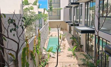 DEPARTAMENTO EN VENTA MERIDA, TEMOZON NORTE, ZINALBA, MOD SPIRIT, LISTO.