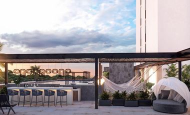 DEPARTAMENTO EN VENTA MERIDA, TEMOZON NORTE, SOFIA, MOD. GARDEN, DIC 2026