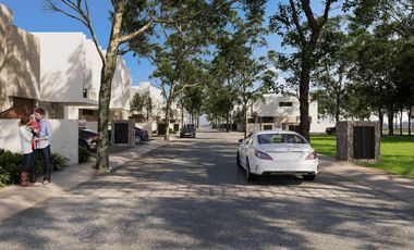 CASA EN VENTA MERIDA, ZONA COUNTRY, PRIVADA PASEO COUNTRY, CASA PARDO, PREVENTA