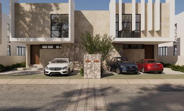 CASA EN VENTA MERIDA, ZONA COUNTRY, PRIVADA PASEO COUNTRY, CASA PARDO, PREVENTA