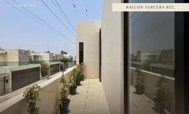 CASA EN VENTA MERIDA, TEMOZON NORTE, PATIO CAREY  MODELO MALVA LISTO