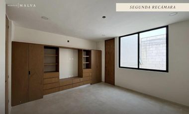 CASA EN VENTA MERIDA, TEMOZON NORTE, PATIO CAREY  MODELO MALVA LISTO