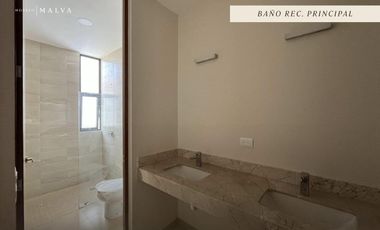 CASA EN VENTA MERIDA, TEMOZON NORTE, PATIO CAREY  MODELO MALVA LISTO