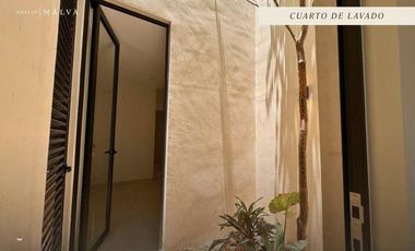 CASA EN VENTA MERIDA, TEMOZON NORTE, PATIO CAREY  MODELO MALVA LISTO