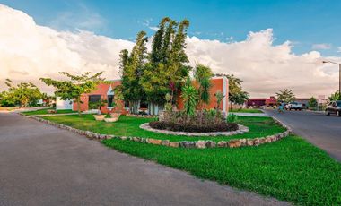 CASA EN VENTA MERIDA, CONKAL, QUINTAS BASPUL, MOD. COLIBRI, ENTREGA INMEDIATA.