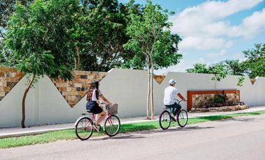 CASA EN VENTA MERIDA, CONKAL, QUINTAS BASPUL, MOD. COLIBRI, ENTREGA INMEDIATA.
