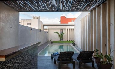 CASA EN VENTA MERIDA, PLAYA SAN BENITO A 100 MTS DEL MAR, ENTREGA INMEDIATA.