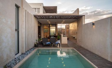 CASA EN VENTA MERIDA, PLAYA SAN BENITO A 100 MTS DEL MAR, ENTREGA INMEDIATA.